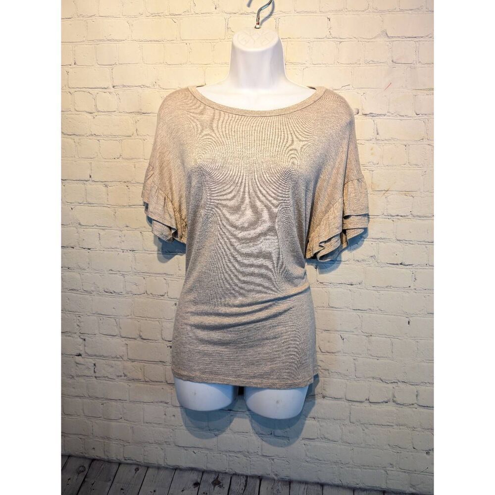 Hippie chic soft loose fit top medium